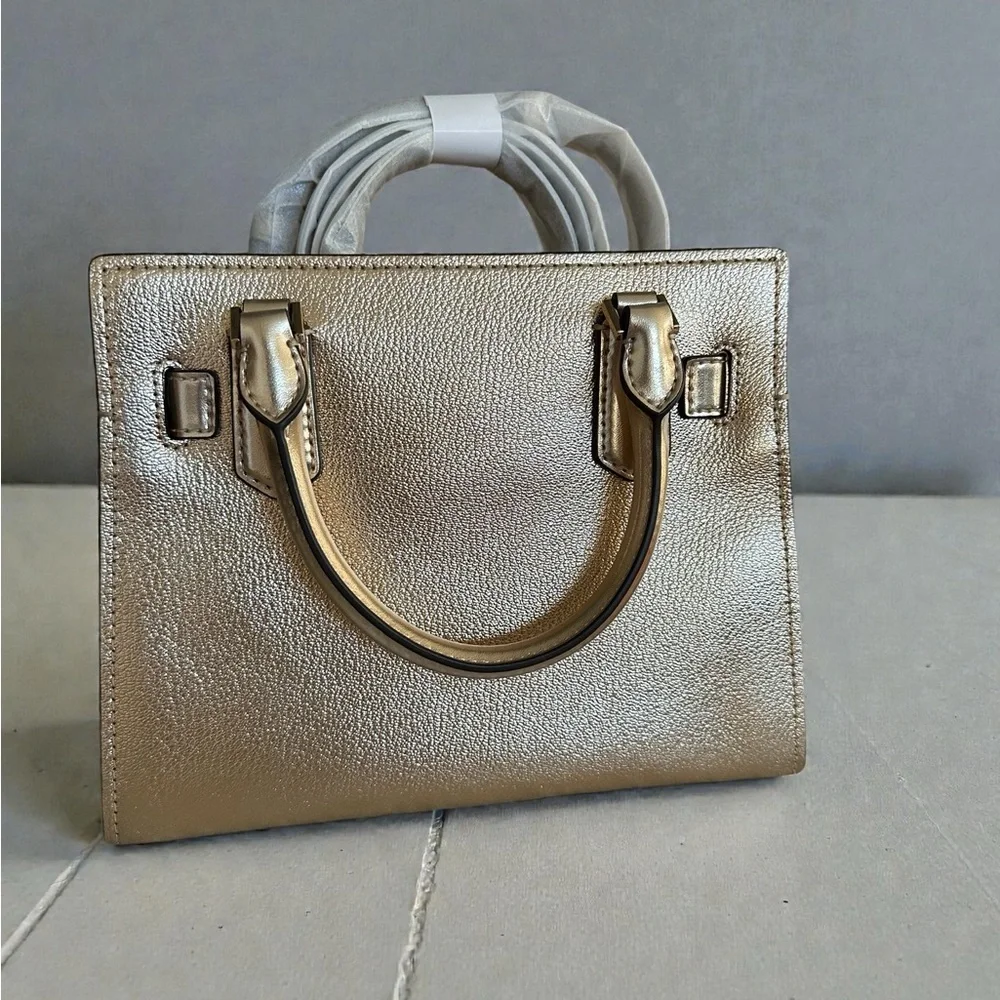Michael Kors Metallic Gold Mini Bag